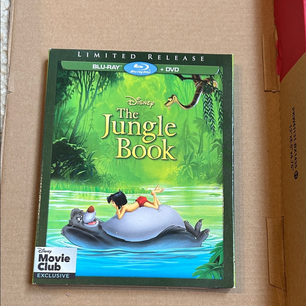 Disney The Jungle Book Blu-ray DVD